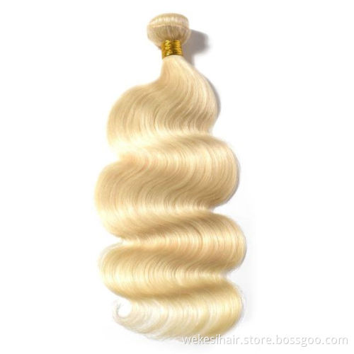Raw Virgin Blonde Human Hair,Raw Human 613 Virgin Russian Blonde Hair Bundles,613 Cuticle Aligned Virgin Hair Vendors
